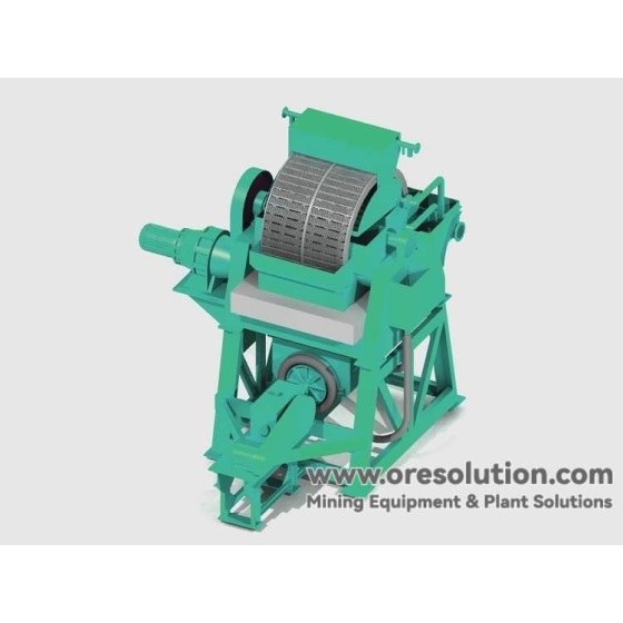 فاصل مغناطيسي مغناطيسي رطب حلقي عمودي عالي التدرج